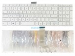 Toshiba Satellite C50-A C55 keyboard GREEK WHITE