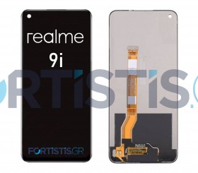 Realme 9i screen Black και μηχανισμός αφής