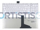 Toshiba Satellite C850 C855 L850 L850D L855 L870 L875 Keyboard White Greek (Ελληνικό) GR Layout