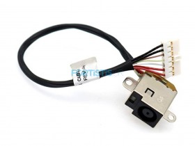 Hp DV6-6000 Dc Jack with cable 50.4RI07.001 7 PIN