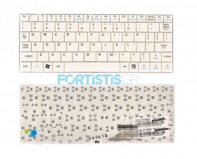 Asus Eee PC 700 701 900 keyboard WHITE