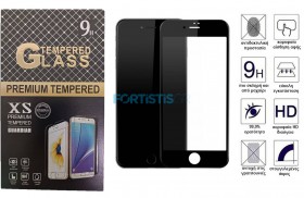 iPhone 7 Plus 4D black tempered Glass