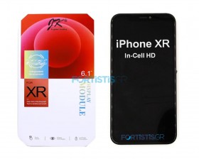 Οθόνη JK Incell με Μηχανισμό Αφής για iPhone XR screen - Black